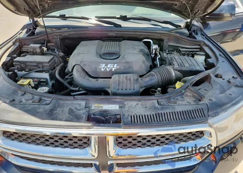 2013 Dodge Durango Sxt z USA, uszkodzony, nr VIN 1C4RDHAGXDC662033